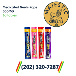 Medicated Nerds Rope 500MG Edibles