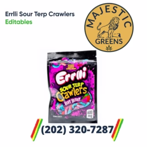 Errlli Sour Terp Crawlers High Potency Edible